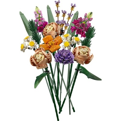 LEGO® ICONS Çiçek Buketi 10280 - Yetişkinler İçin LEGO® Botanik Koleksiyonunun Tamamlayıcısı Sergilenebilir Yaratıcı Model Yapım Seti (756 Parça)
