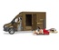 Mercedes Benz Sprinter UPS Kargo Aracı + Transpalet ve Figür +4 yaş
