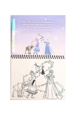 Frozen Karlar Ülkesi Elsa Anna Sihirli Boyama Kitabı