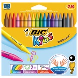 Bic Pastel Boya Plastidecor Silinebilir 18 Renk