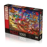 Uçuş 1000 Parça Puzzle -KS Puzzle