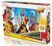KS  Puzzle 100 Parça Lion King Aslan Kral