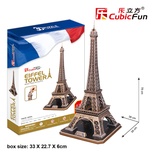 Cubic Fun 3D 82 Parça Puzzle Eyfel Kulesi - Fransa