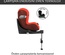 Cybex Sirona Zi isize Plus (terletmeyen özel kumaş) (360 derece dönen Adac ödüllü isofix bebek oto koltuğu 0-18 kg)