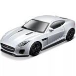 Bburago 1:43 Street Fire - JAGUAR F-TYPE R SILVER