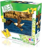 KS Puzzle 100 Parça Animal Planet Eagle at Hunting Avcı Kartal