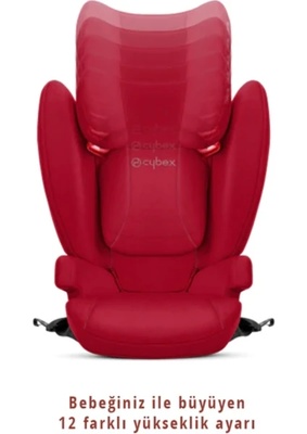 Cybex Solution B fix (Adac ödüllü latch bağlantı çocuk oto koltuğu 15-50kg)