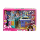 HNK99 Barbie Brooklyn ve Malibu'nun Sahildeki Yiyecek Standı