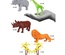 690 Toy Play 6 Parça Renkli Safari Hayvanları Figür Seti 13-16 cm