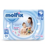 Molfix Avantajlı Paket 4+ Beden Mplus 9-16 Kg 34'lü