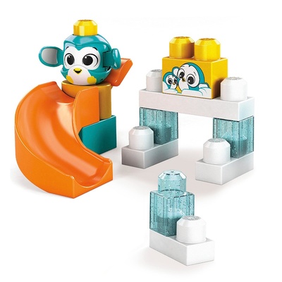 GKX66 MEGA BLOKS® Peek A Blocks Oyun Seti, 2 Asorti, 16 parça +1 yaş