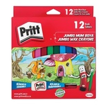Pritt Pritt Pastel Boya Jumbo Silinebilir Üçgen 12 Lİ 1655739