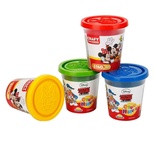 1875 Crafy Mickey Mouse 4'lü Oyun Hamuru 560 g -Sunman