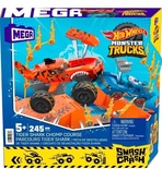 MEGA™ Hot Wheels® Smash n Crash Tiger Shark Çarpışma Seti 245 parça +5 yaş