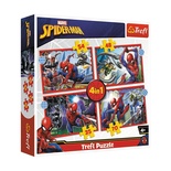 -34384 Marvel Spiderman 4IN1 Puzzle