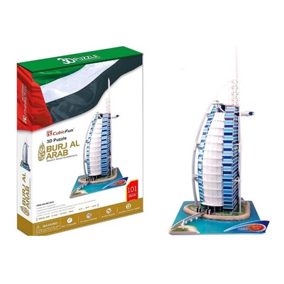 Cubic Fun Burj El Arap Dubai 101 Parça 3 Boyutlu Puzzle