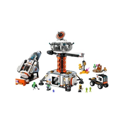 60434 LEGO City Uzay Üssü ve Roket Fırlatma Rampası 1422 parça +8 yaş