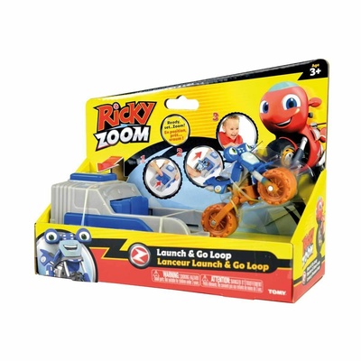 Ricky Zoom Bas ve Fırlat Seti -Tomy