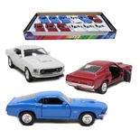 43713  Metal Çek Bırak Kapıları Açılan Mustang 12 Cm