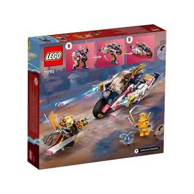 71792 LEGO® Ninjago® Sora'nın Dönüşen Robot Motosiklet Yarışçıs 384 parça +8 yaş