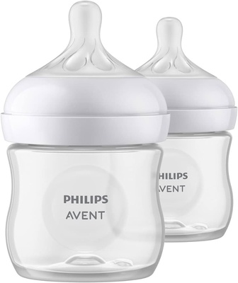 Philips Avent Natural Response PP 2'li Biberon Seti, 0+ Ay 125ml