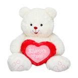 Sunman I Love You Kalpli Peluş Ayı<br /><br />peluş Uzunluk: 70 Cm