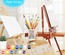 Babyist 2'Li Akrilik Mini Boya Seti, 6 Renk,