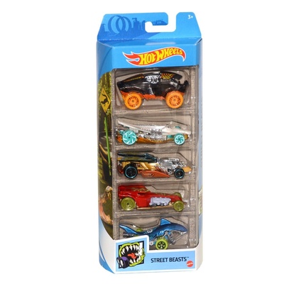 1806 Hot Wheels 5'li Araba Seti +3 yaş