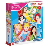 Clementoni 2x20 Parça Puzzle Princess