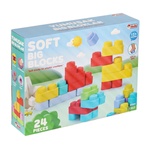 04006 Yumuşak Big Bloklar 24 Parça -Dede