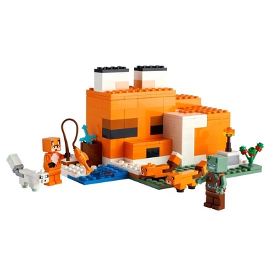 21178 LEGO Minecraft Tilki Kulübesi, 193 parça, +8 yaş