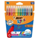 Bic Keçeli Boya Kalemi Kids Couleur Yıkanabilir 12 Renk 920293