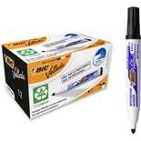 Bic Velleda 1701 Eco Yuvarlak UçLu Beyaz Tahta Kalemi Siyah