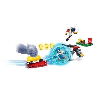 Lego 77001 Lego Sonic The Hedgehog Sonicin Kamp Ateşi Çarpışması 177 Parça +7 Yaş