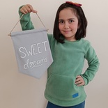 Çocuk Odası Dekorasyonu İçin Flama Banner _ Sweat Dreams