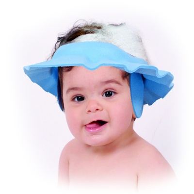 Sevi bebe Bebek Banyo Şapkası Art-111 Mavi