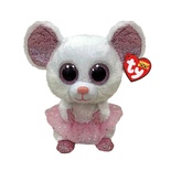 TY Beanie Boos Tütülü Peluş Fare Nina 24 cm