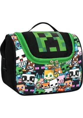 Roxy Minecraft Creeper Termal Isı Yalıtımlı Beslenme Çantası