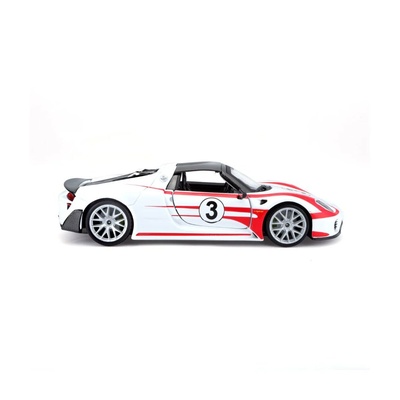 28009 Burago Porsche 918 Spyder 1:24 Model Araba -Sunman
