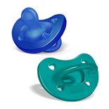 Chicco PhysioForma Soft 2'li Silikon Emzik 16-36 Ay Erkek