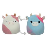 Squishmallow Pembe İnek Caedyn / Gökkuşağı İnek Caedia 13 cm