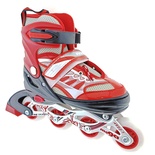 Mega Işıklı Kırmızı Paten 34-37 M
