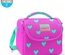 Coral High Kids Neon Pembe Su Yeşili Kalp Desenli Thermo Beslenme Çantası 11806