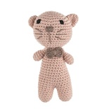 Cuddly Amigurumi Kedicik Oyuncak-Pembe