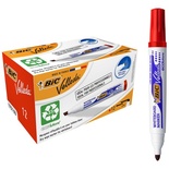 Bic Velleda 1701 Eco Yuvarlak UçLu Beyaz Tahta Kalemi Kırmızı