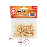 Fixpoint Mini Mandal Naturel 12'Li Paket