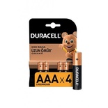 Duracell Alkalin Aaa İnce Kalem Pil 4’Lü Paket