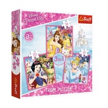 -34833 Disney Princess 3IN1 Puzzle