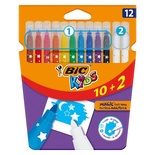 Bic Magic Silinebilir Keçeli Kalem 10+2 Renk