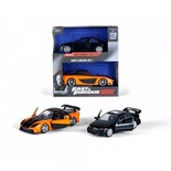 Jada F&F Legacy Series Heist Honda Civic EJ1& Han's Mazda RX-7 1/32 İkili Araba Seti